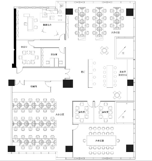 网盛大厦出租-768m²-精装修