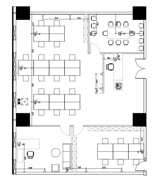 网盛大厦出租-300m²-精装修